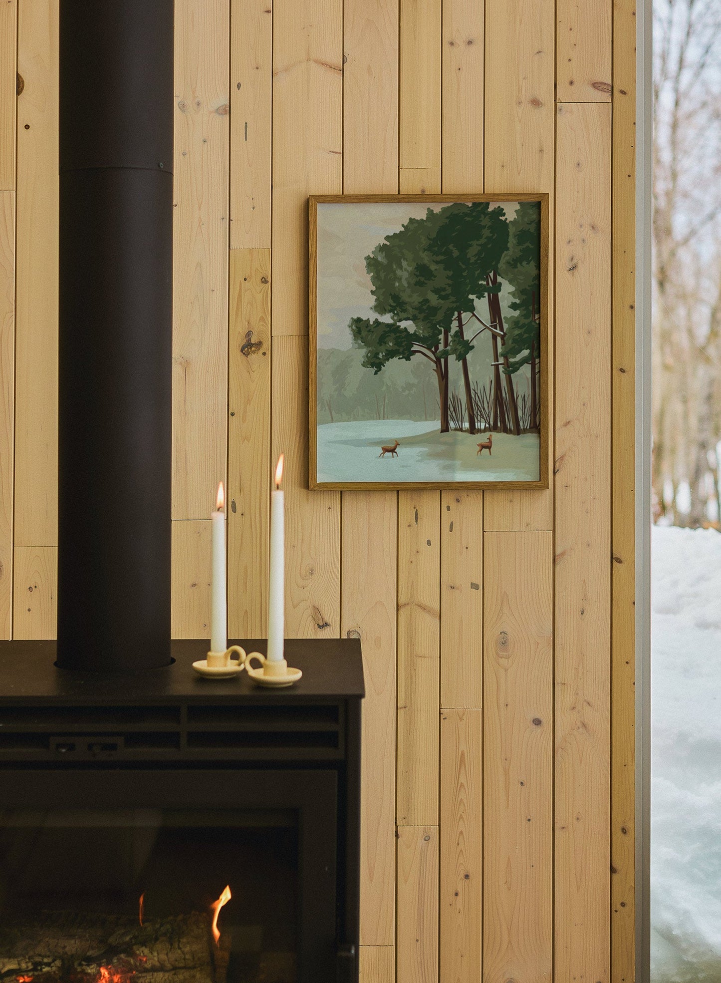 Winter Paths, Poster